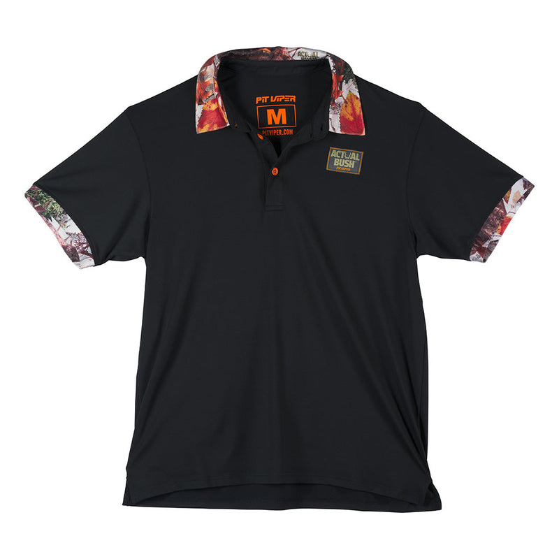 | full_frontal.JPG | The Actualbush Tech Polo, quarter button up shirt from Pit Viper