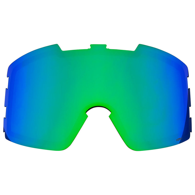 HDPV Blue-Green / Large | full_frontal.JPG | Front view of The Backslap Goggle Lens with HDPV Blue-Green / Large lens on white background
