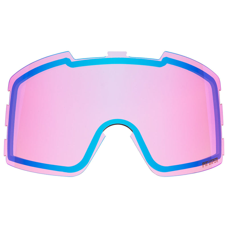 Climax / Large | full_frontal.JPG | Front view of The Backslap Goggle Lens with climax / large lens on white background