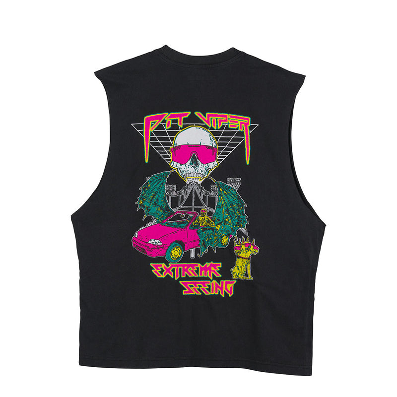 | It_the_back.JPG | The Extreme Seeing Tank, sleeveless, screen printed shirt from Pit Viper