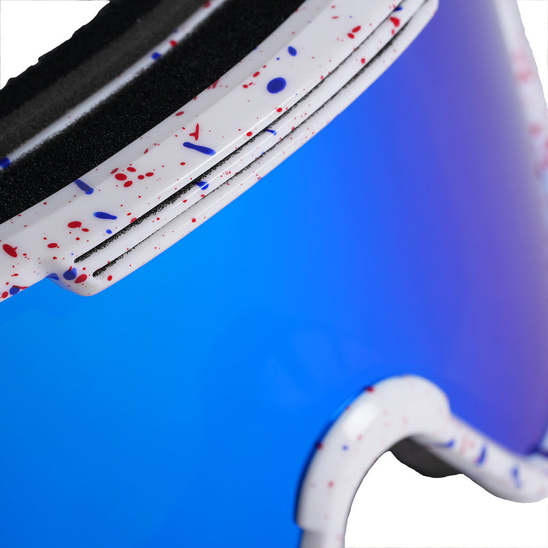 Blue / Large | im_ready_for_my_closeup.JPG | The Merika French Fry Goggle from Pit Viper Sunglasses