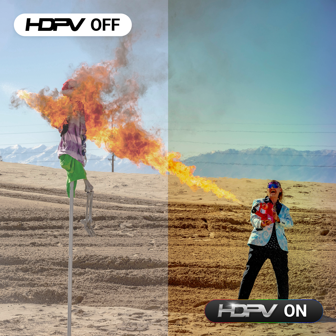 See what you've been missing with HDPV