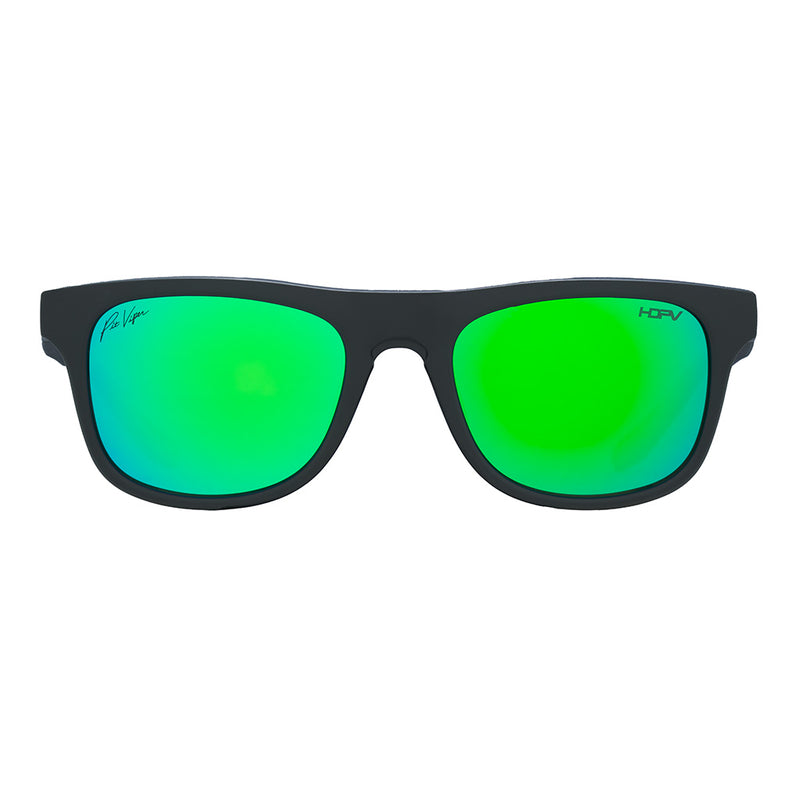 Front view of The Bio Exec Highball with hdpv polarized blue-green lens on white background