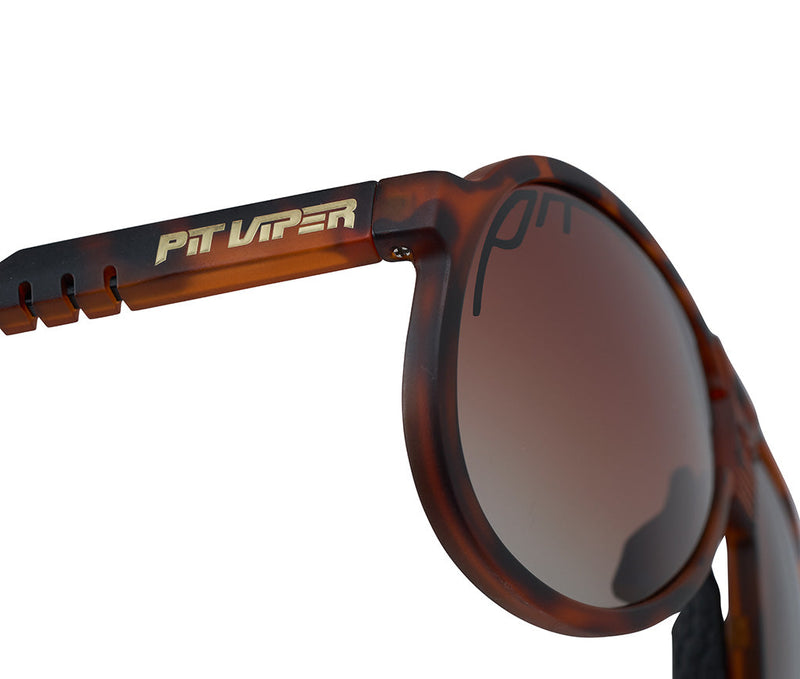 / Polarized Brown Fade | im_ready_for_my_closeup.JPG | The Landlocked Jethawk, aviator style sunglasses with a polarized fade lens from Pit Viper