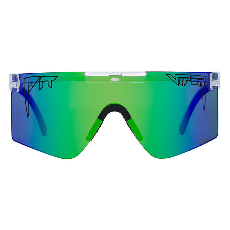 HDPV Polarized Blue-Green / Regular | full_frontal.JPG | The Bio Clear Original 2.0, polarized sunglasses from Pit Viper