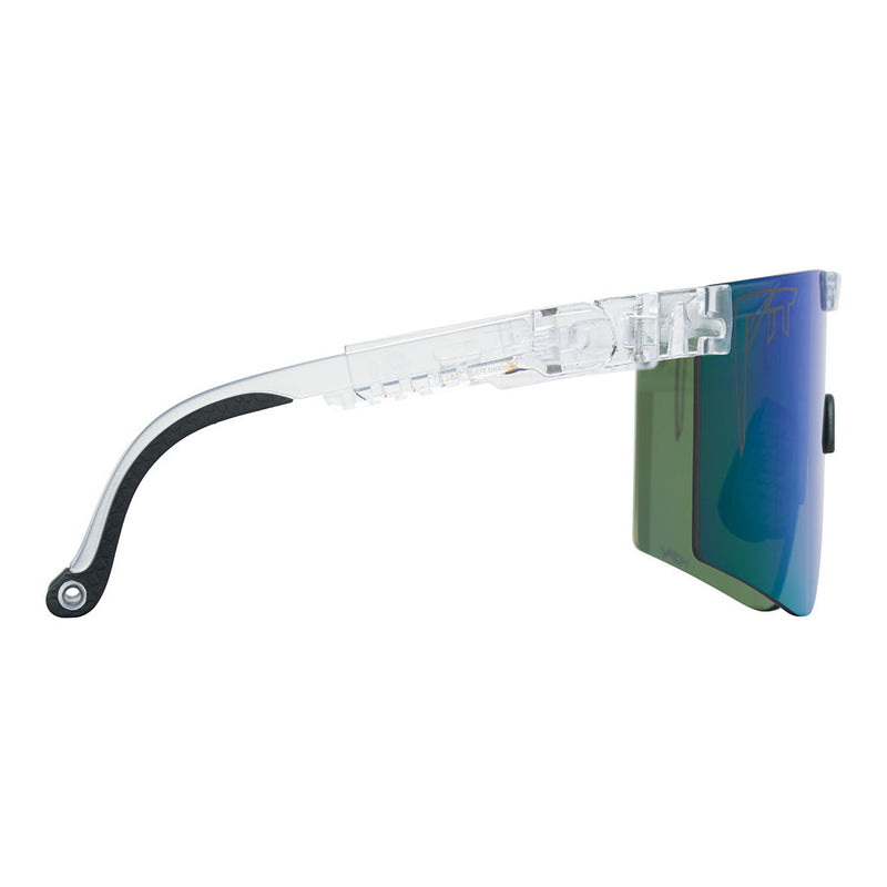 HDPV Polarized Blue-Green / Regular | even_more_side_view.JPG | The Bio Clear Original 2.0, polarized sunglasses from Pit Viper