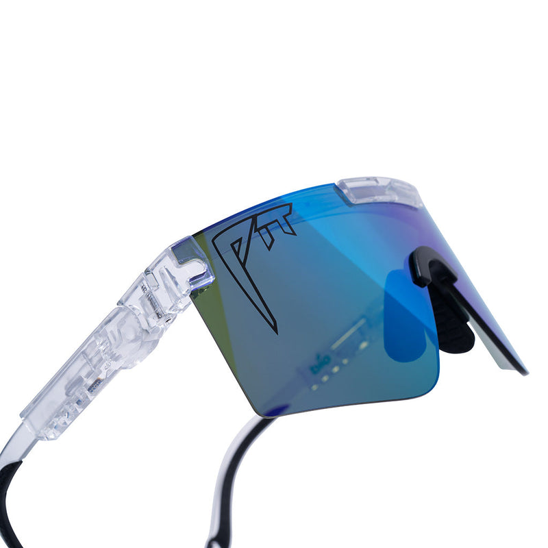 HDPV Polarized Blue-Green / Regular | im_ready_for_my_closeup.JPG | The Bio Clear Original 2.0, polarized sunglasses from Pit Viper