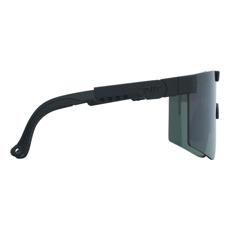 HDPV Polarized Mirror / Regular | even_more_side_view.JPG | Angled view of The Blacking Out Original 2.0 with hdpv polarized mirror / regular lens on white background