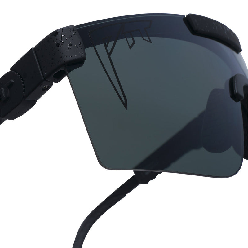 HDPV Polarized Mirror / Regular | im_ready_for_my_closeup.JPG | The Blacking Out Original Polarized, shield style sunglasses from Pit Viper, polarized sunglasses from Pit Viper
