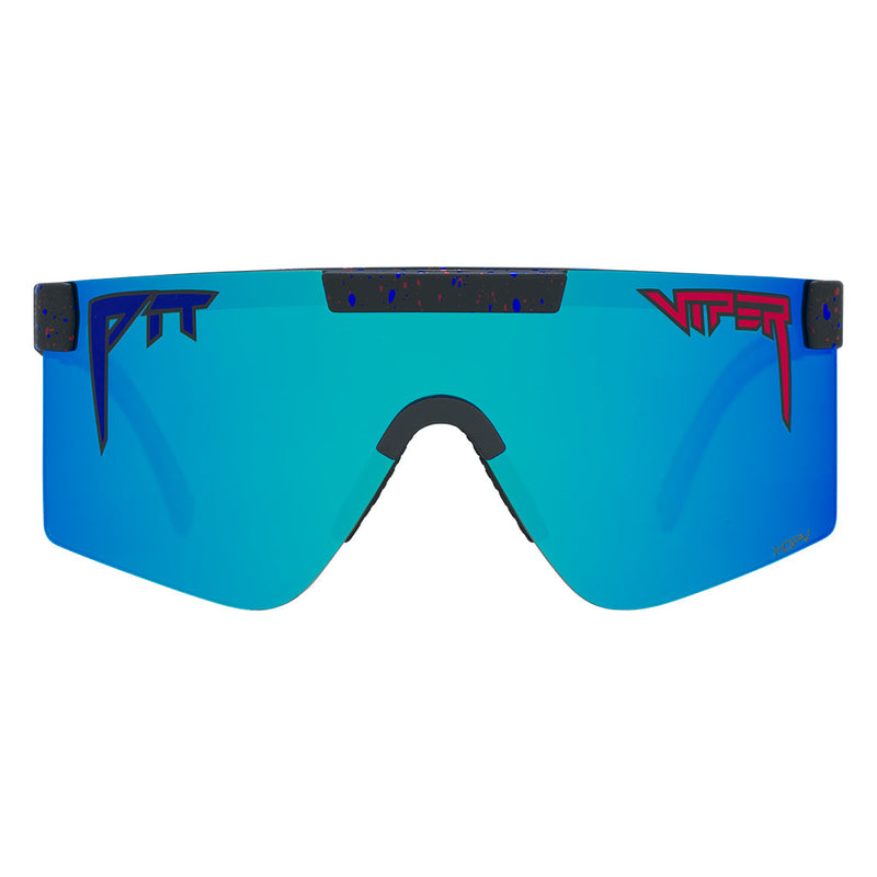 HDPV Polarized Blue / Regular | full_frontal.JPG | The Peacekeeper Original 2.0, polarized sunglasses from Pit Viper