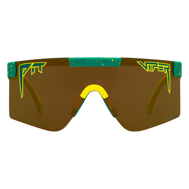 HDPV Polarized Gold / Regular | full_frontal.JPG | The Straya Original 2.0, polarized sunglasses from Pit Viper