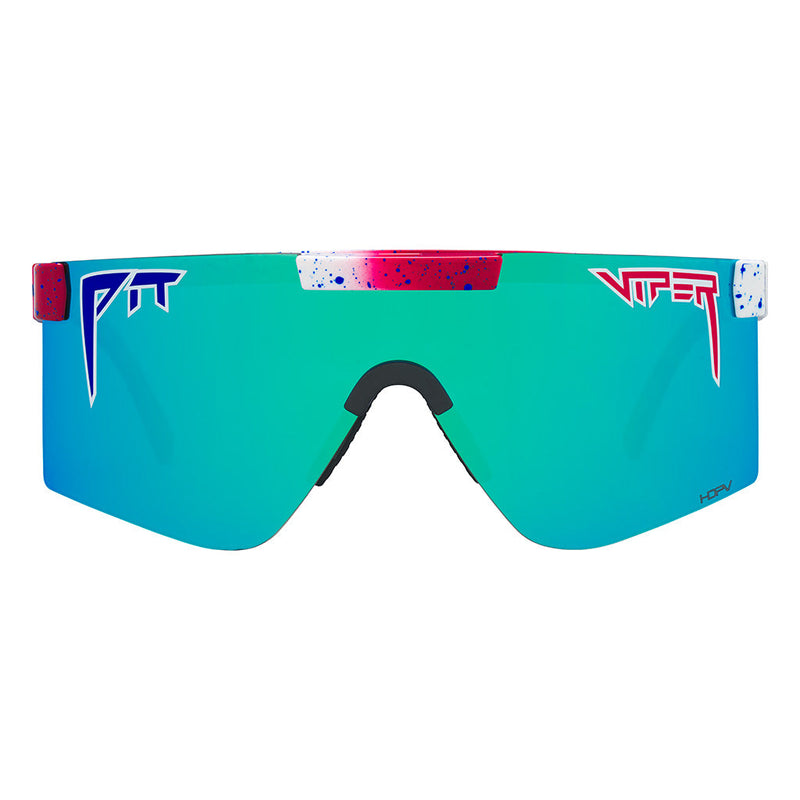 HDPV Polarized Blue / Wide | full_frontal.JPG | The Firecracker Original 2.0, polarized sunglasses from Pit Viper