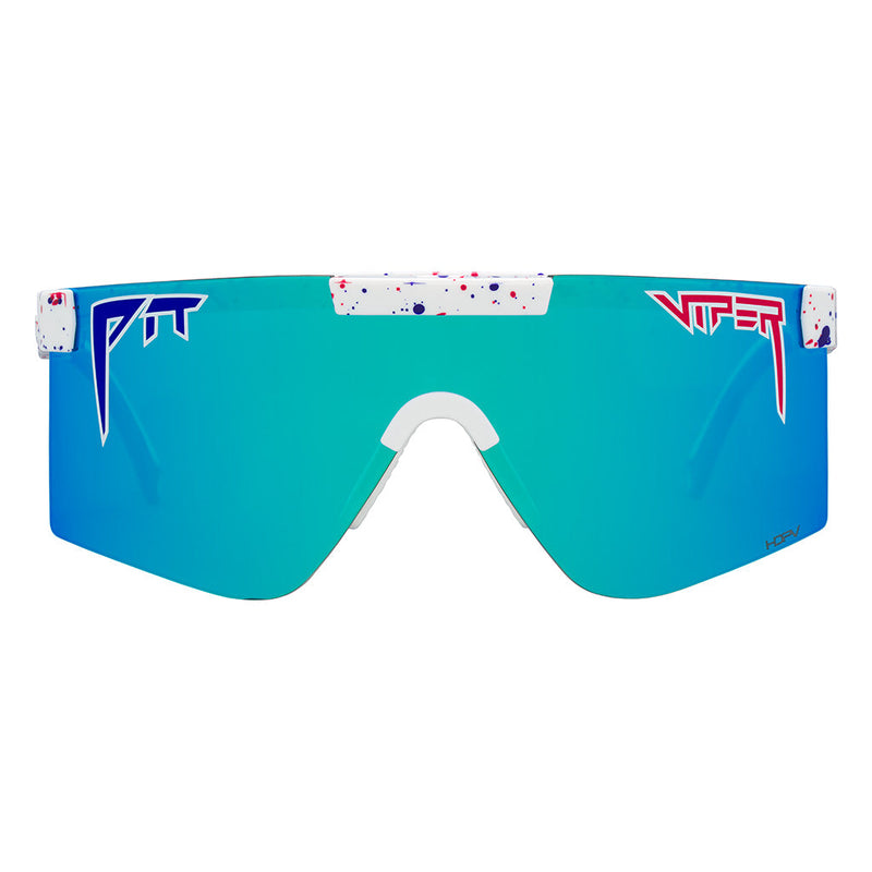 HDPV Polarized Blue / Wide | full_frontal.JPG | The Merika Original 2.0, polarized sunglasses from Pit Viper