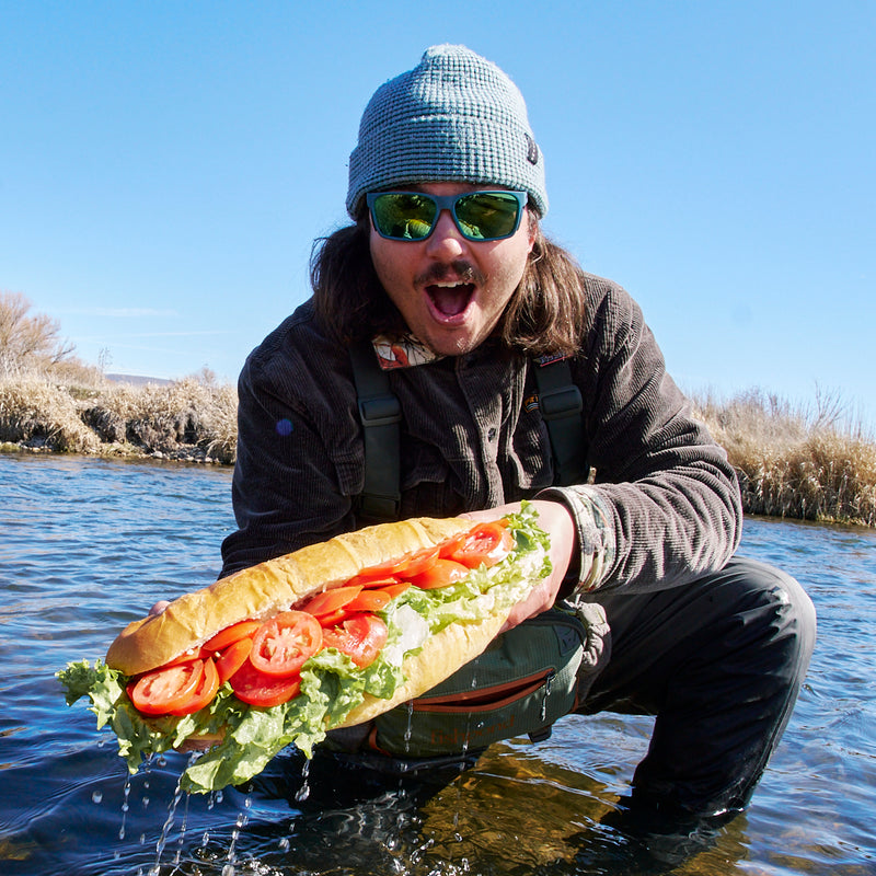 / Z87+ HDPV Polarized Blue-Green | picture_of_person.jpg | The Spackler Revlock Sunglasses from Pit Viper