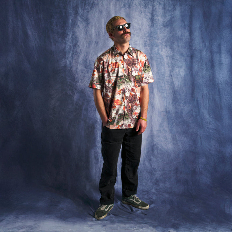 | photo_of_person.JPG | The Actualbush Tear Away Shirt, lightweight button down t-shirt from Pit Viper