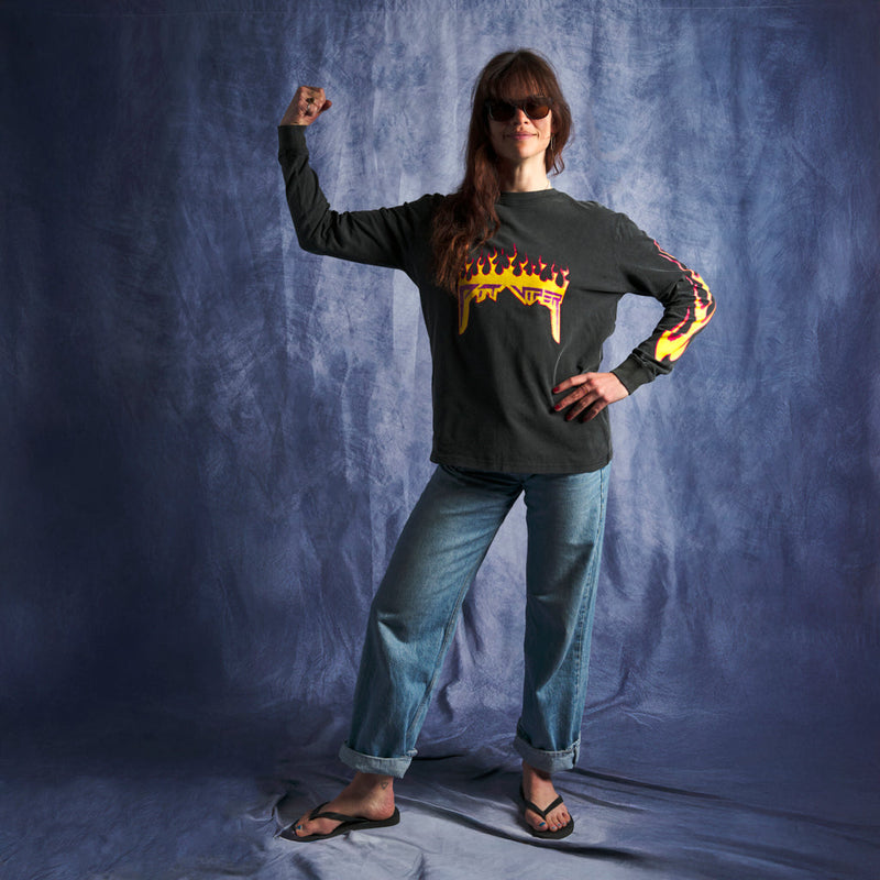 | photo_of_person_2.JPG | The Combustion Lond Sleeve Tee, regular-fit, long sleeve shirt from Pit Viper