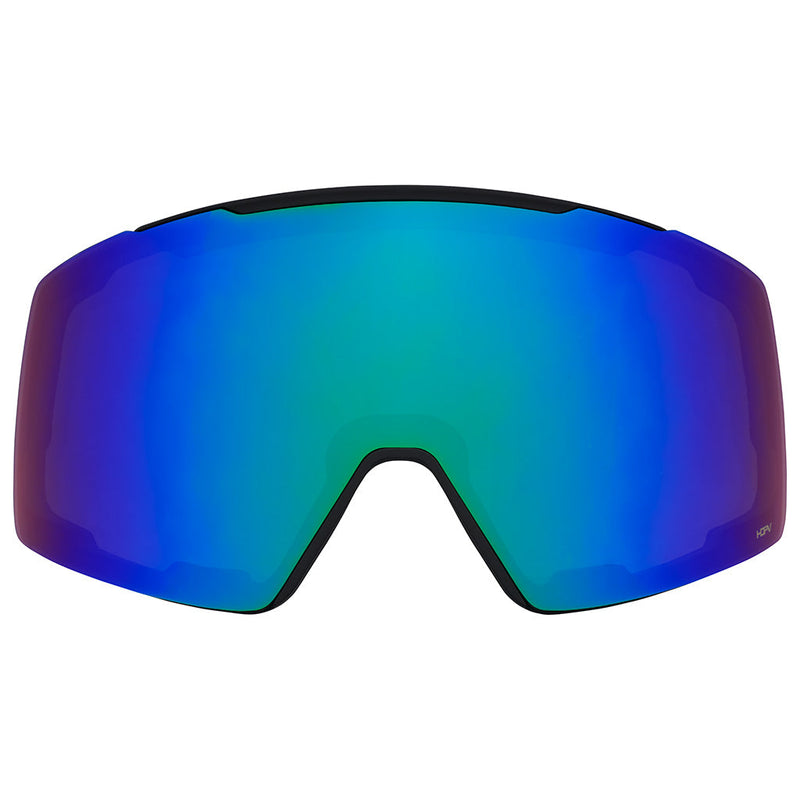 / HDPV Blue-Green | full_frontal.JPG | A blue-green ski or snowboard lens replacement shown against a plain white background.