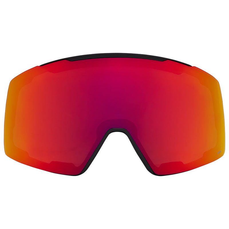 / HDPV Red | full_frontal.JPG | A red ski or snowboard lens replacement shown against a plain white background.