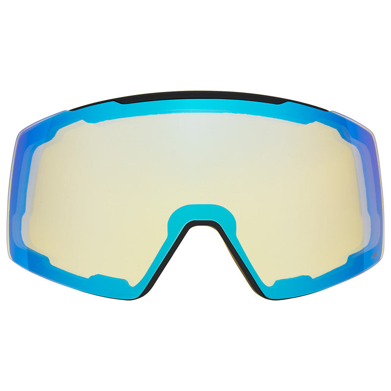 / HDPV Yellow Snow | full_frontal.JPG | A yellow ski or snowboard lens replacement shown against a plain white background.