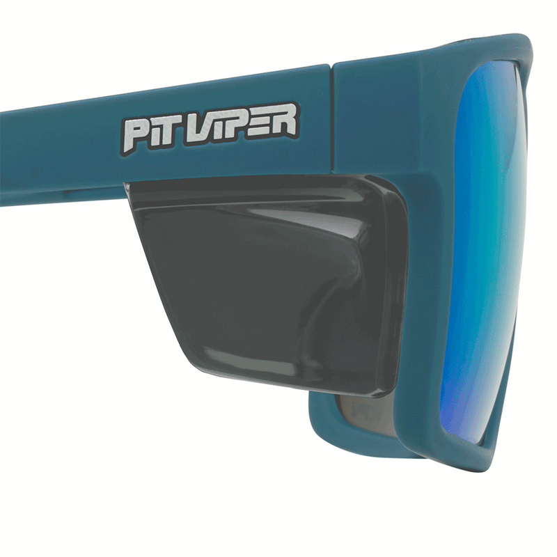 / Z87+ HDPV Polarized Blue-Green | side_shield.gif | The Spackler Revlock Sunglasses from Pit Viper
