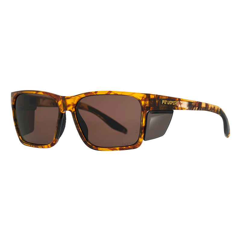 / Z87+ HDPV Polarized Brown | side_view.jpg | The Hawksbill Revlock Sunglasses from Pit Viper