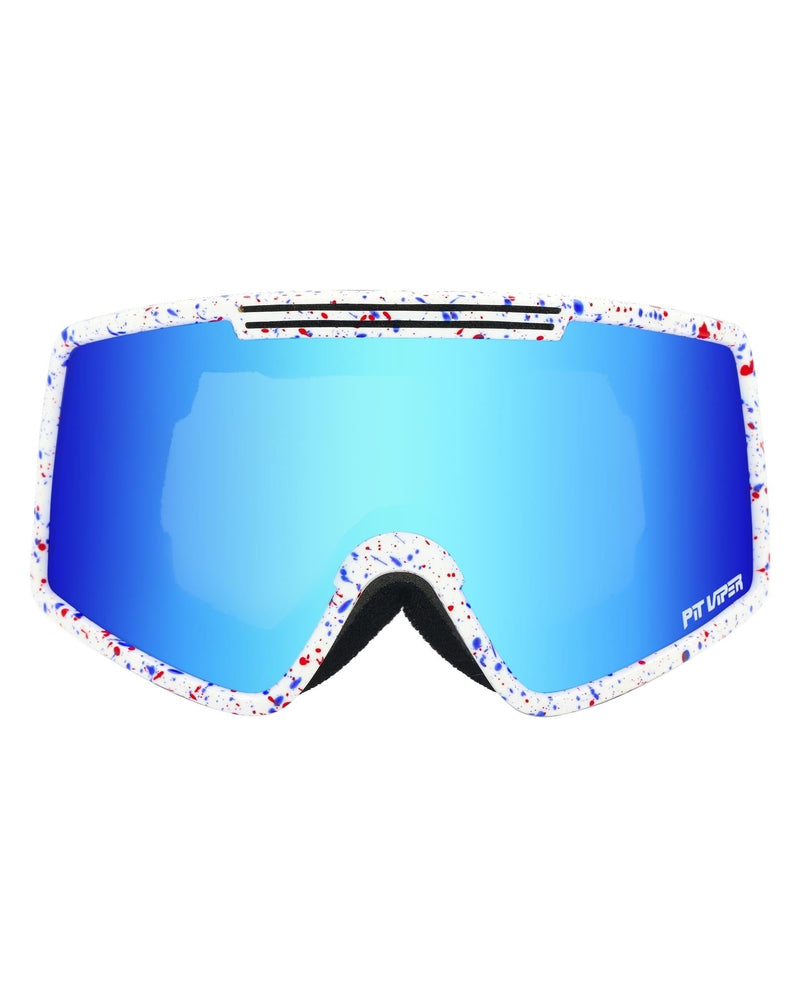 Blue / Small | full_frontal.JPG | The Merika French Fry Goggle from Pit Viper Sunglasses