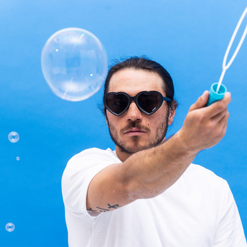 / Polarized Smoke | photo_of_person_2.JPG | The Blacking Out Admirer from Pit Viper Sunglasses