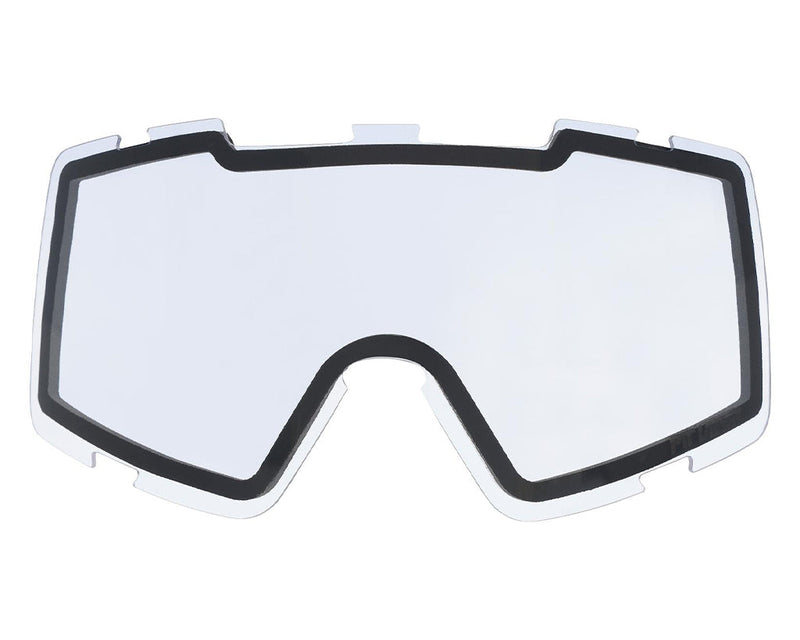 Clear / Small | full_frontal.JPG | The Small Clear replacement lens for the Small French Fry Goggles by Pit Viper Sunglasses
