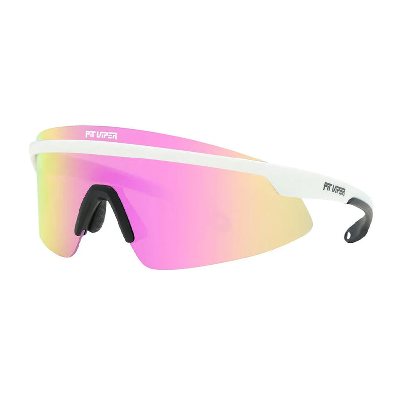 / Polarized Pink | side_view.jpg | The Miami Nights Skysurfer with a Polarized Pink lens from Pit Viper Sunglasses